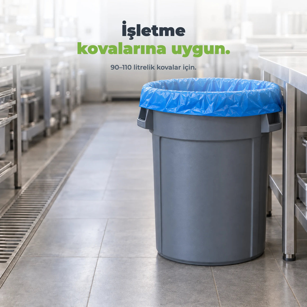 Florex Ekonomik Jumbo Boy Mavi Çöp Torbası