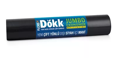 Yeni Nesil Dökme Çöp Torbası Jumbo Ekonomik V Katlama Kod 619