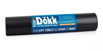 Yeni Nesil Dökme Çöp Torbası Jumbo Standart V Katlama Kod 518